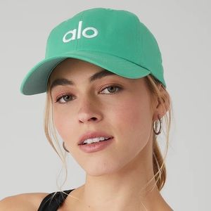 NWT Alo Limited-edition Off-duty cap with adjustable strap.